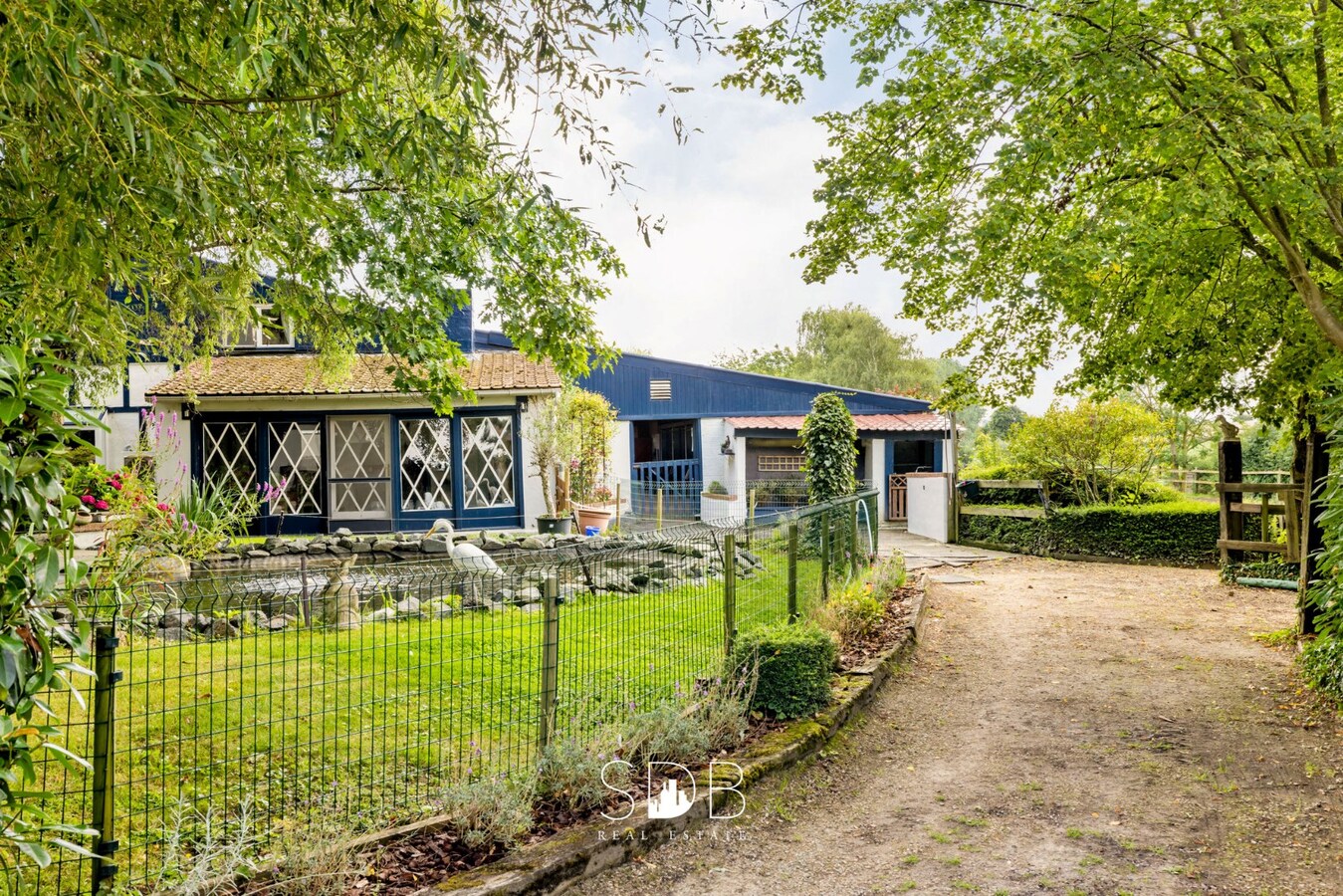 Hedendaagse woning met hippisch complex op circa 2hectare 