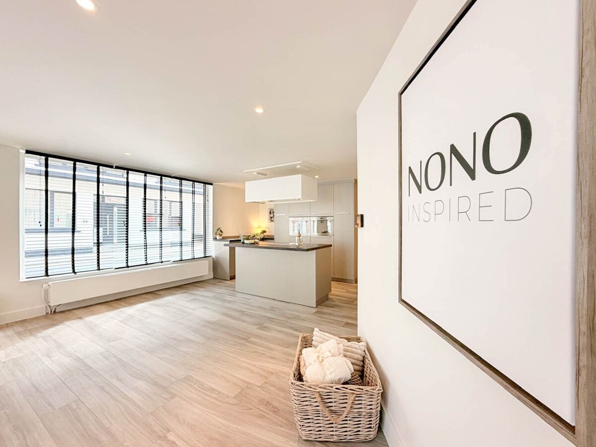 Prachtig en zeer ruim gelijkvloers appartement met zeer ruime garage 173m2 *** NONO INSPIRED ***! 