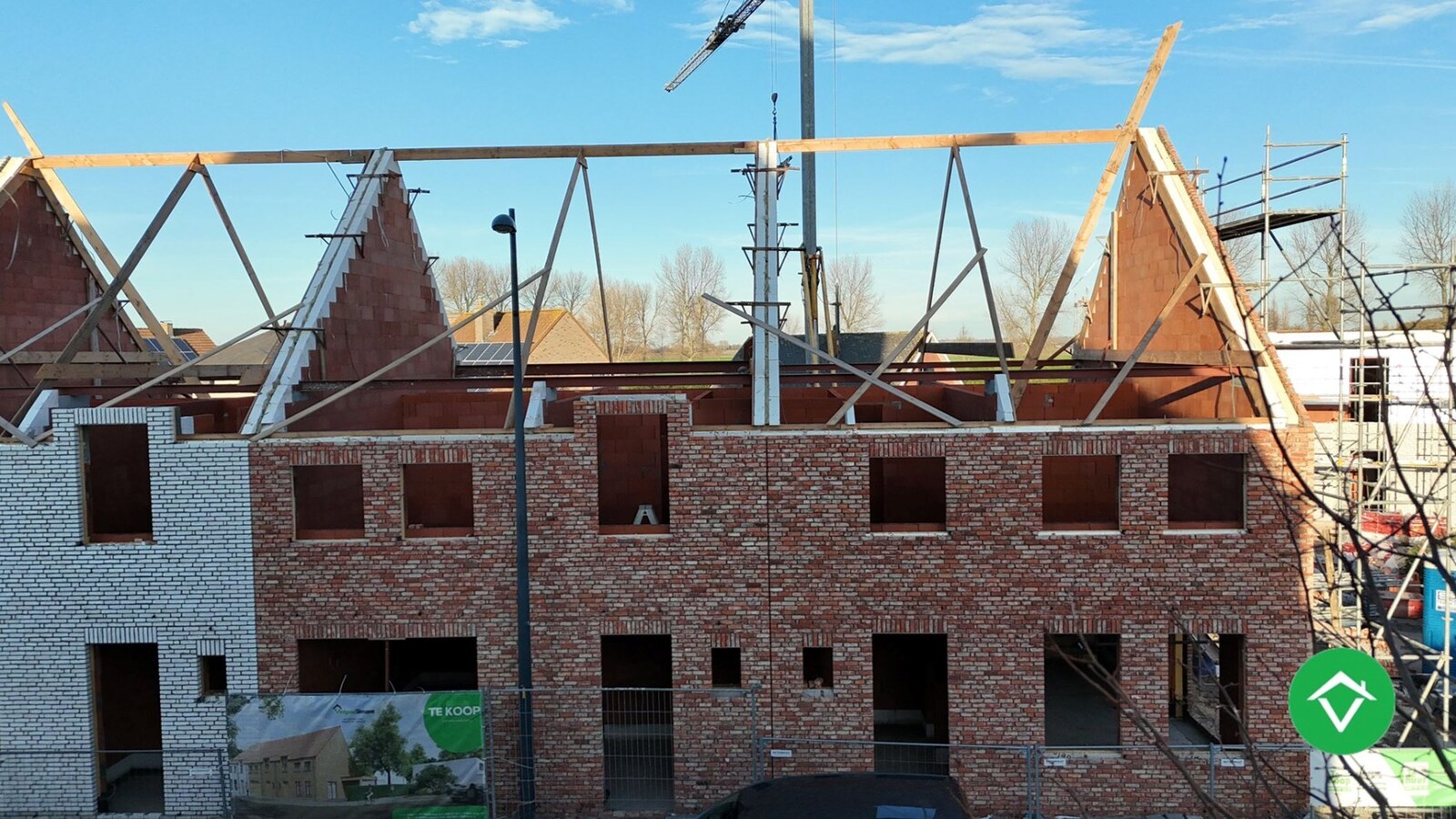 Nieuwbouwwoning met 3 slaapkamers en tuin te Koekelare 