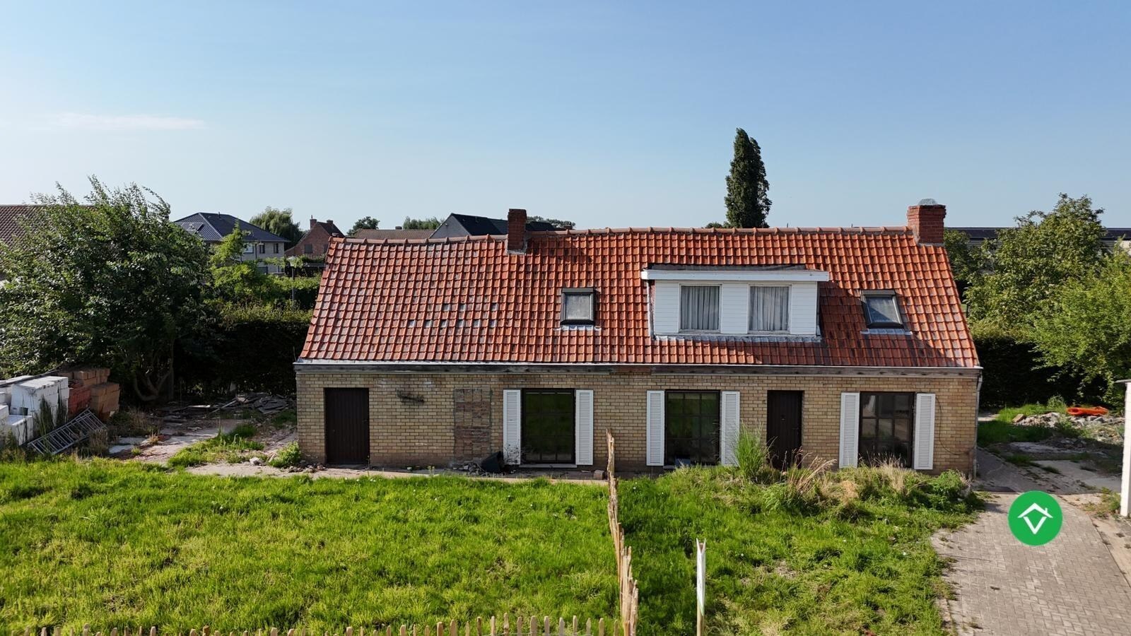 Renovatie- en/of nieuwbouwproject op een rustige ligging te Koekelare 