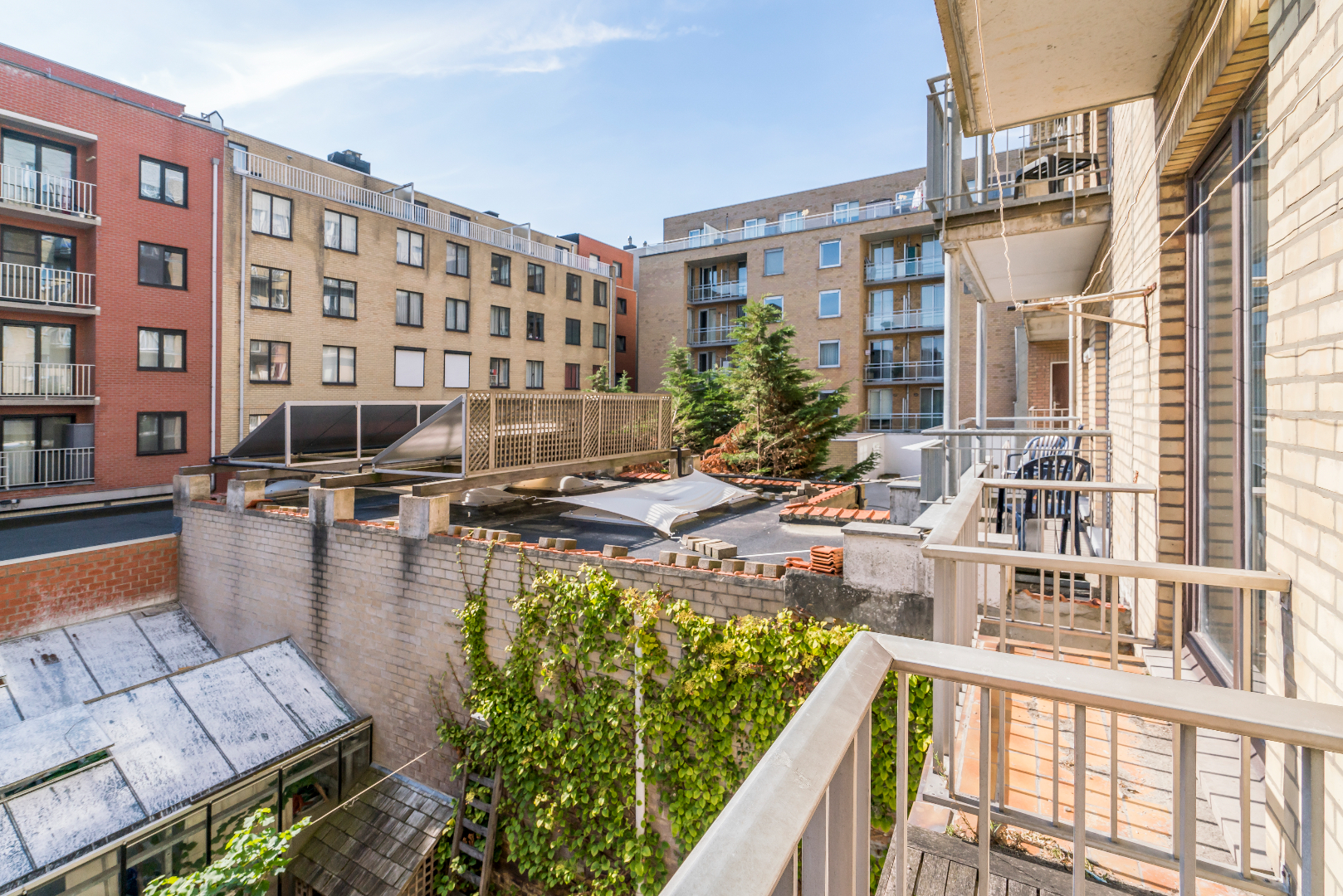 Appartement met frontaal zeezicht 