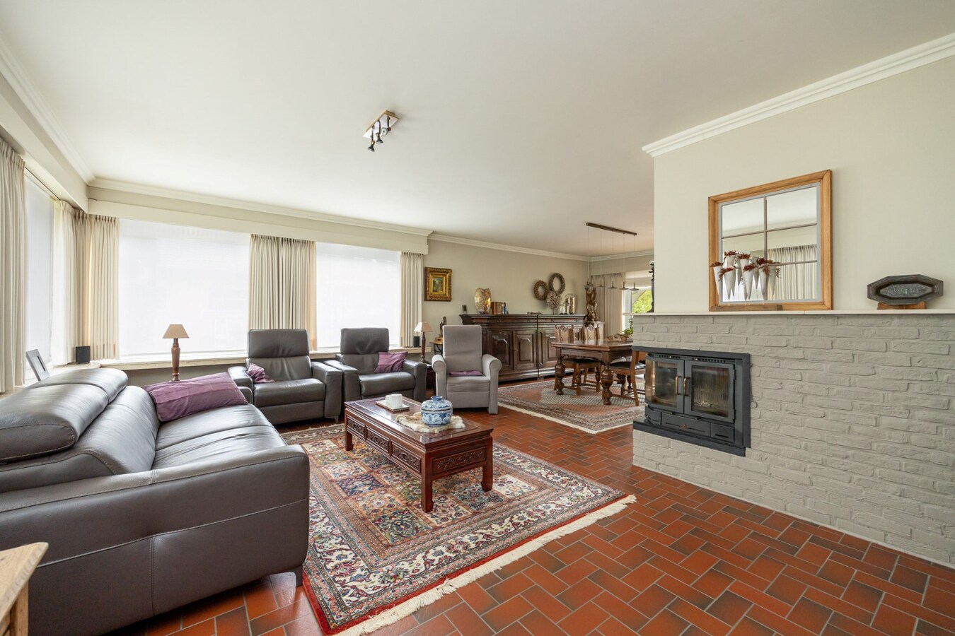 Rustig wonen in het groen –  gelijkvloerse woning op riant perceel van 2178 m² 