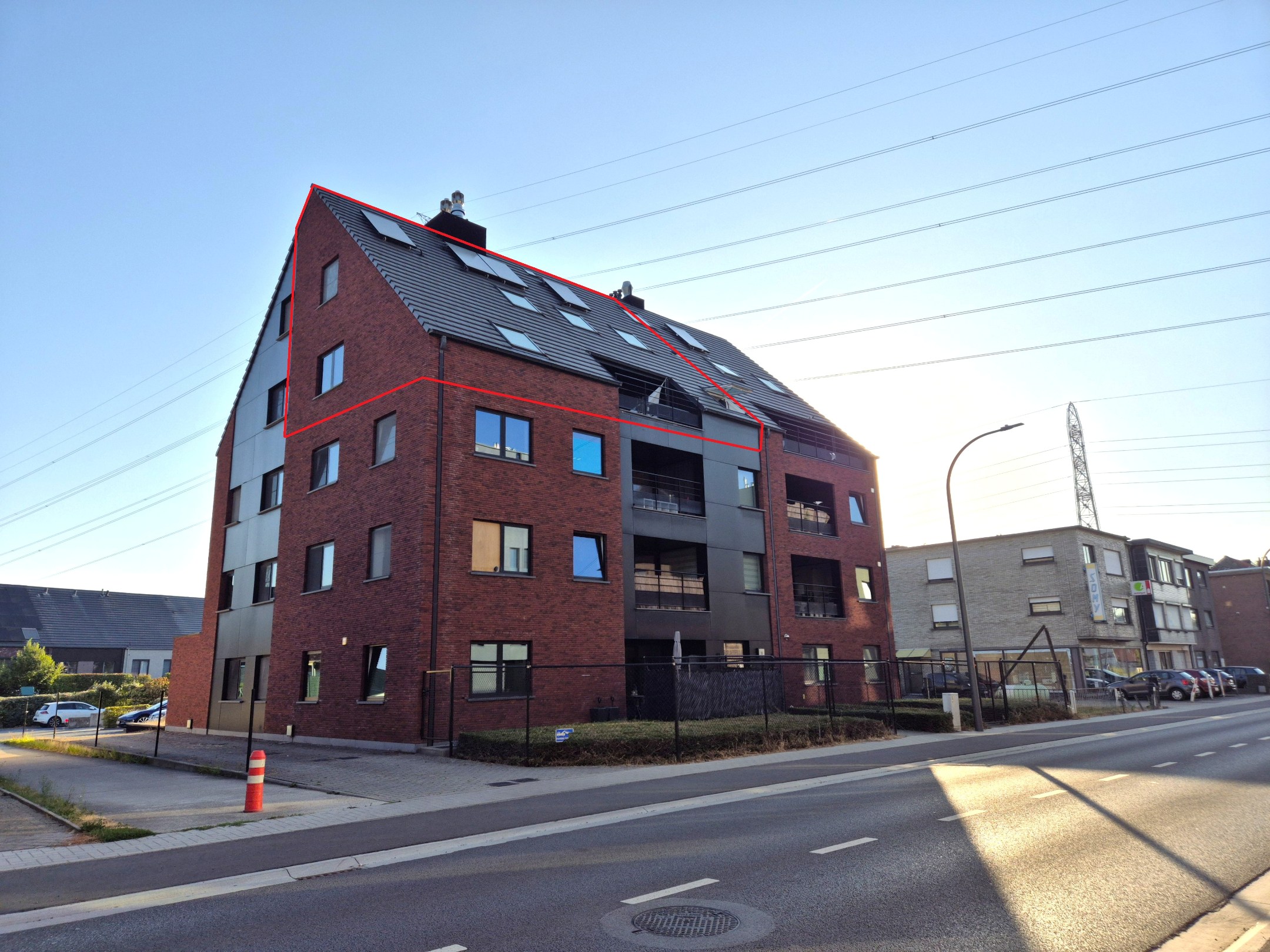 Duplex appartement met 3 slaapkamers 