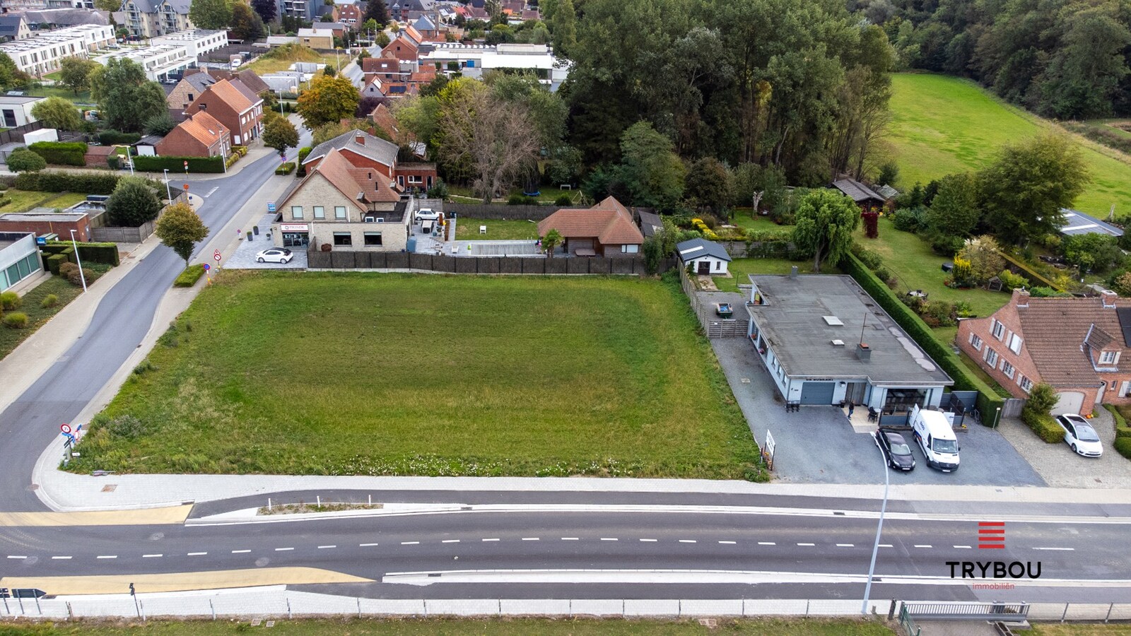 🧱 Bouwgrond van 865 m² te koop – Poelkapellestraat 16B, Houthulst 