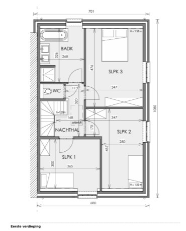 Nieuwbouwwoning te Middelkerke op wandelafstand van de kust. 