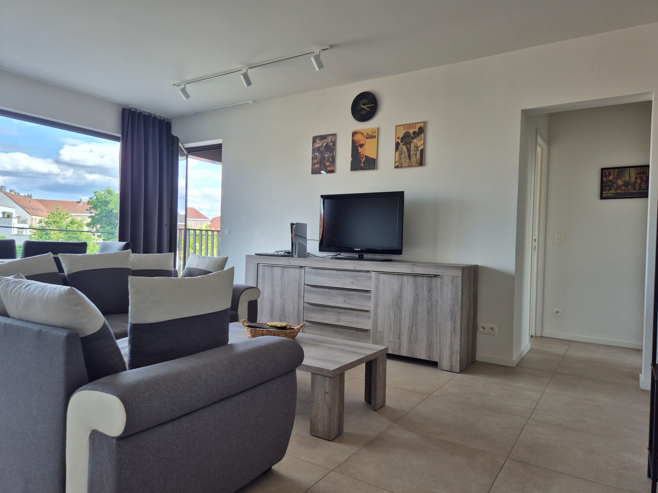 Aappartement met 1 slaapkamer en terras. 
