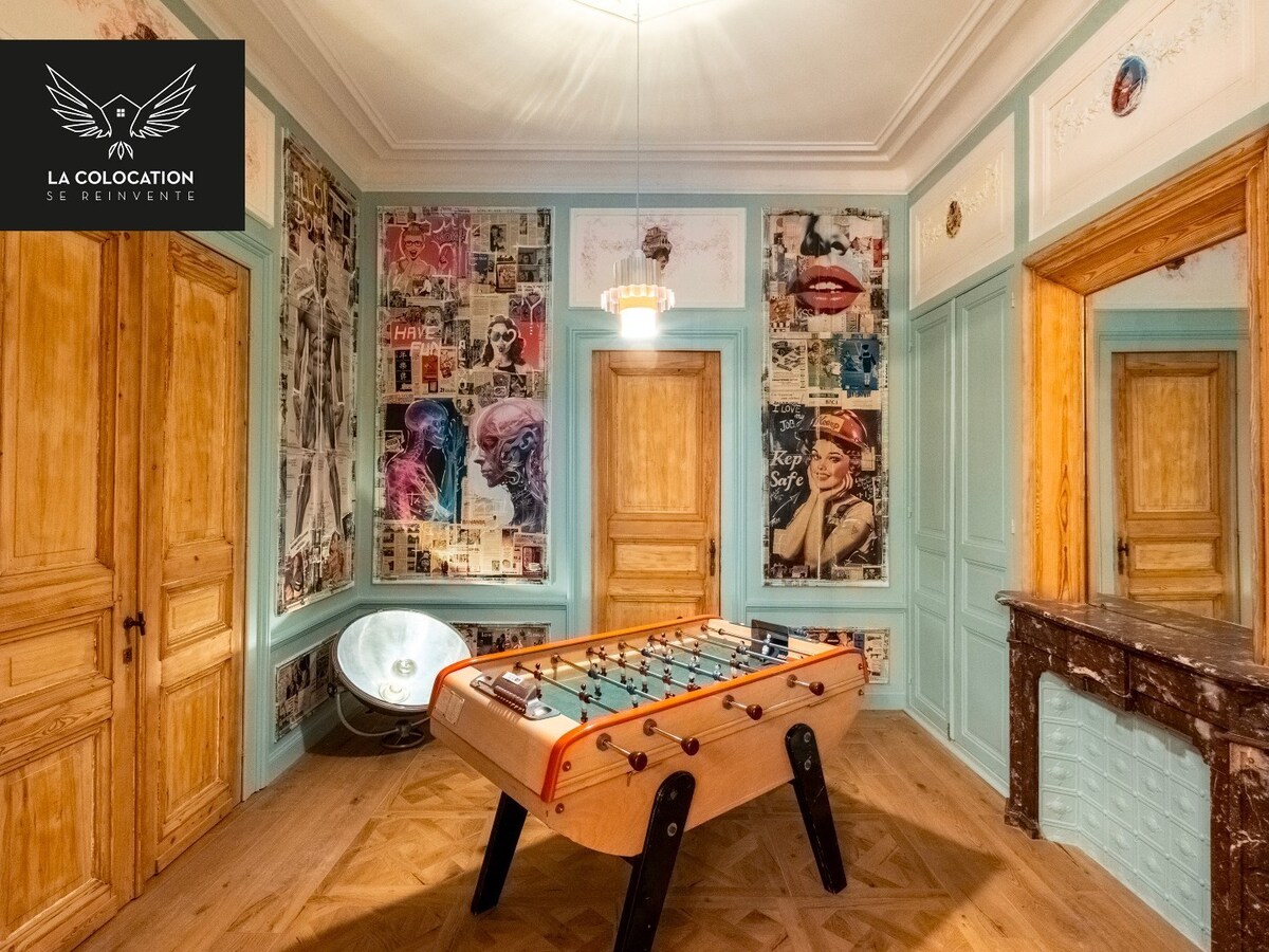 Chambre  en coliving dans une maison de caractère à Tournai ! 