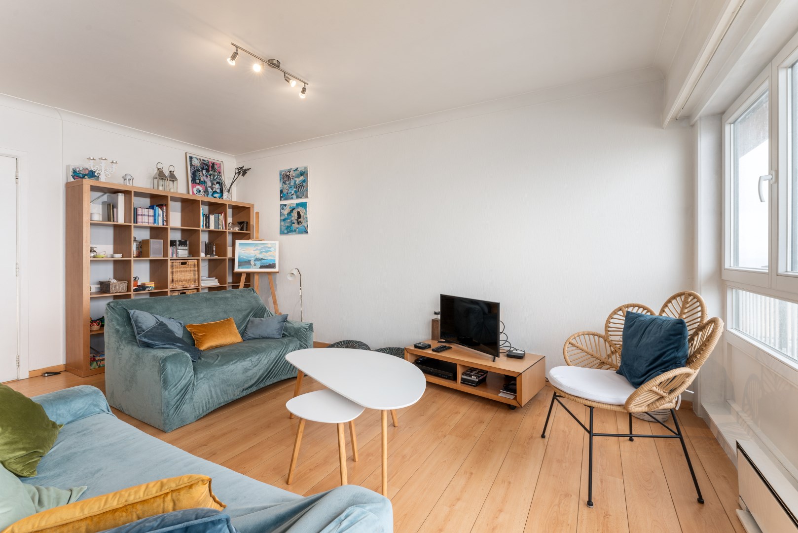 Appartement de vacances au centre d'Ostende avec une vue imprenable sur la mer et la ville 