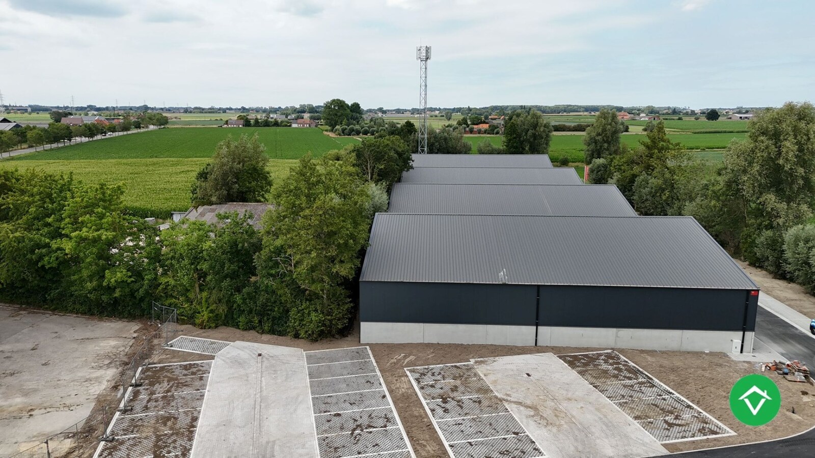 Nieuwe KMO-unit te huur in Kortemark 