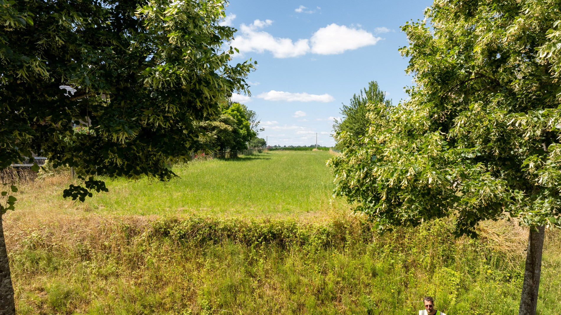 Prachtig perceel bouwgrond voor open bebouwing 