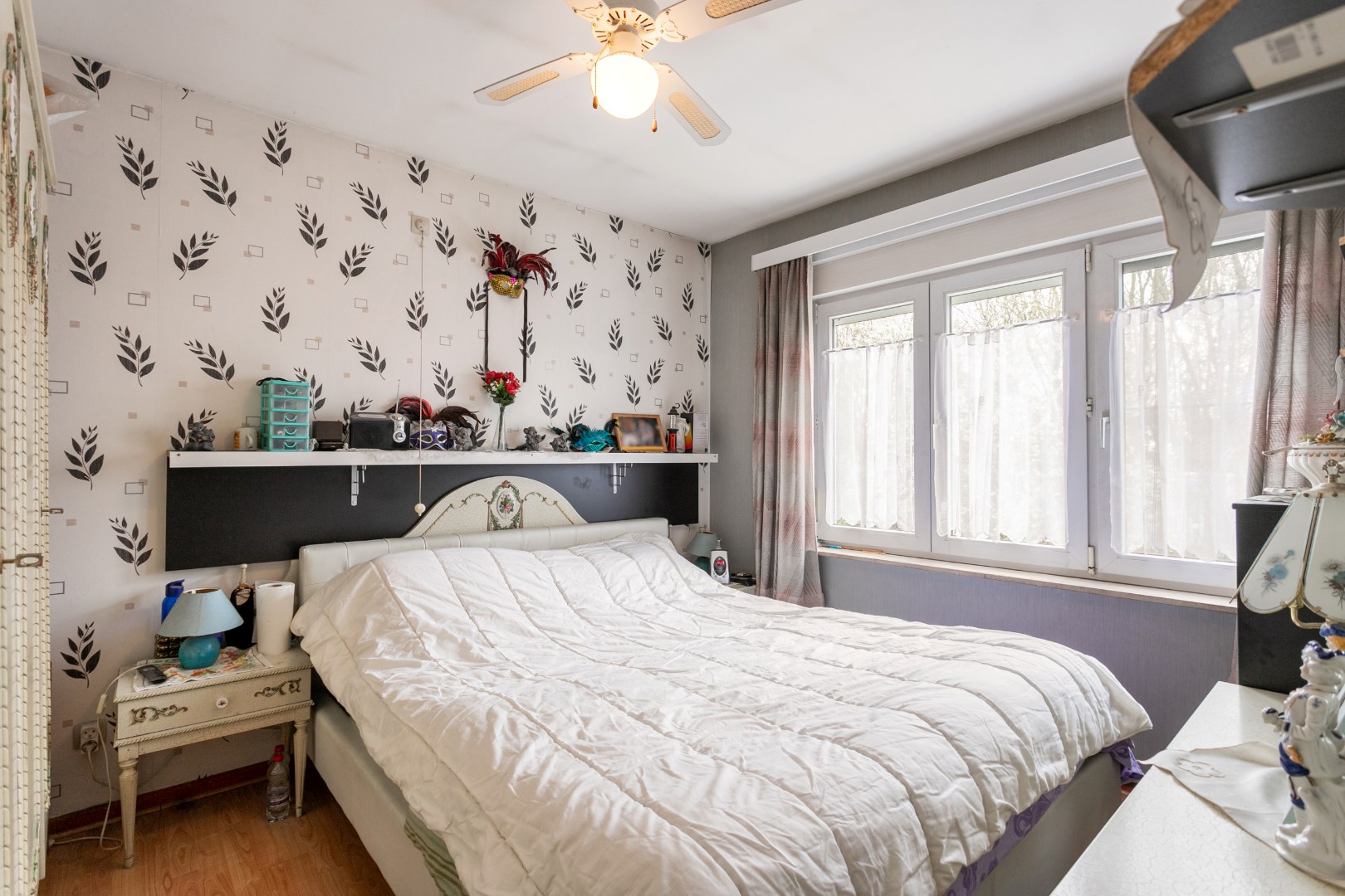 Solide woning te koop met 3 slpks, garage, veranda en tuin 