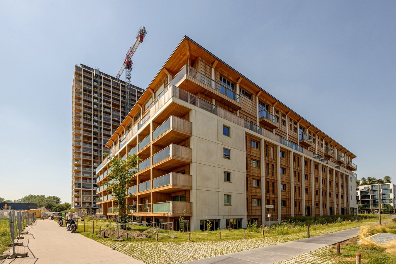 Exclusief nieuwbouwappt. met ruim terras te Nieuw Zuid! 