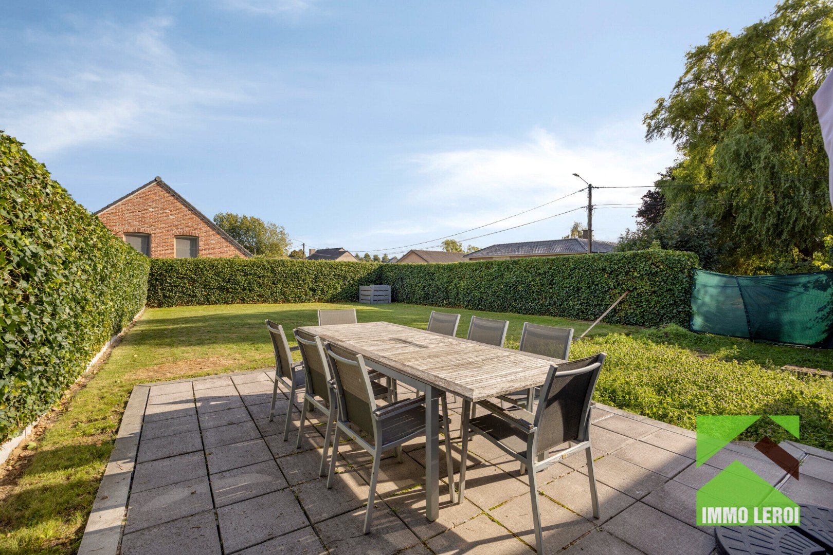 Terras met tuin