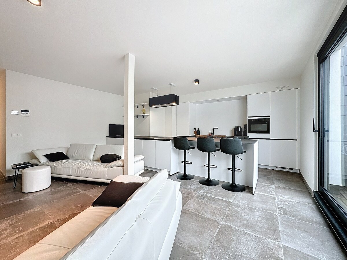 Nieuwbouw BEN tweekamerappartement te centrum Zottegem 