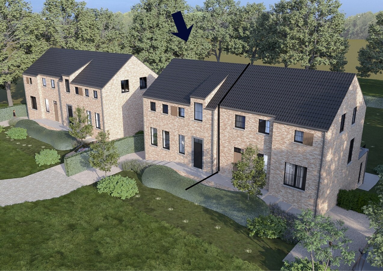 Hoogwaardig afgewerkte halfvrijstaande nieuwbouwwoning op een perceel van 7a78ca te As! 