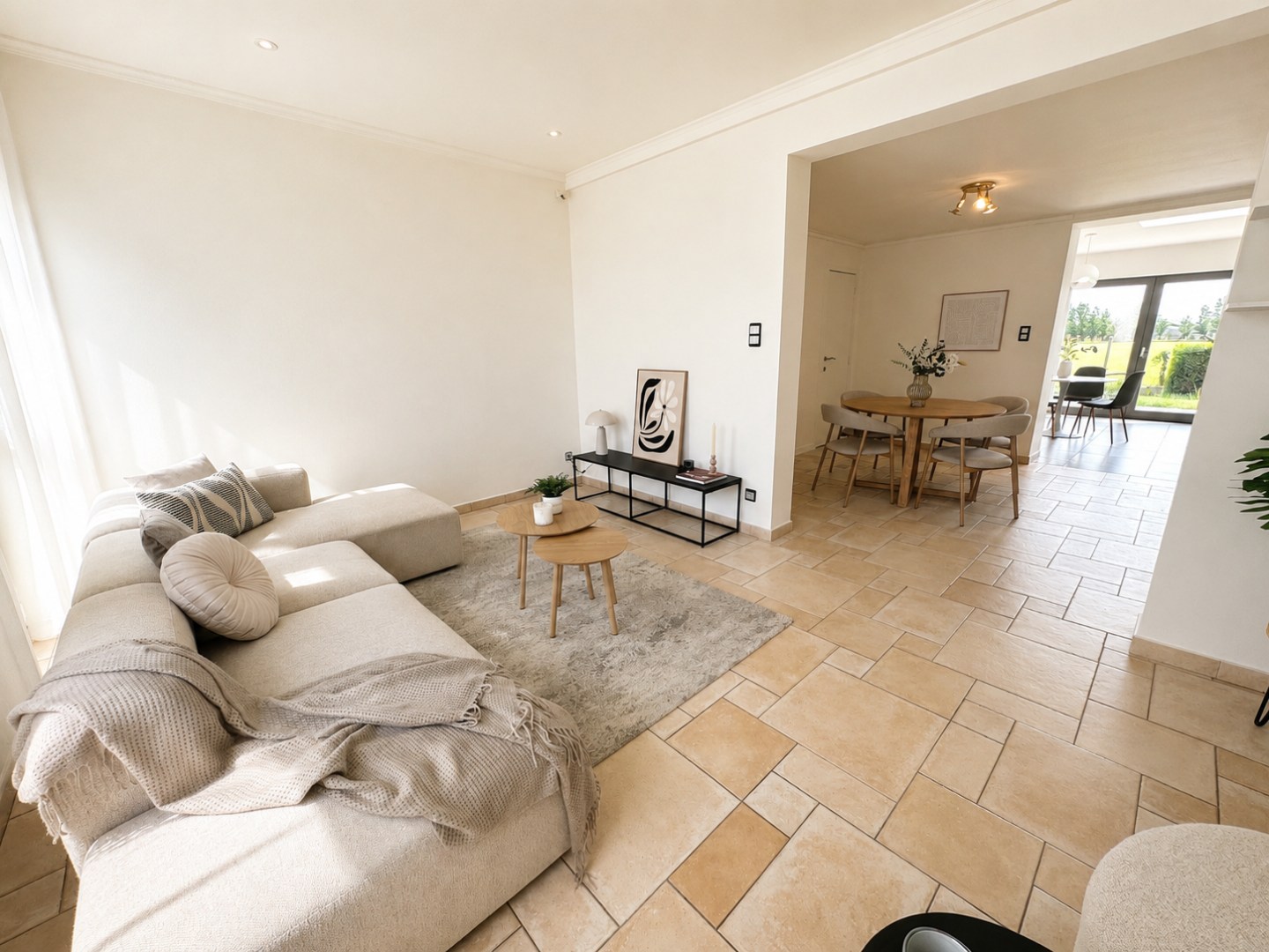 Instapklare gezinswoning met open zicht en mooie tuin, perceel 539 m², Torhout 