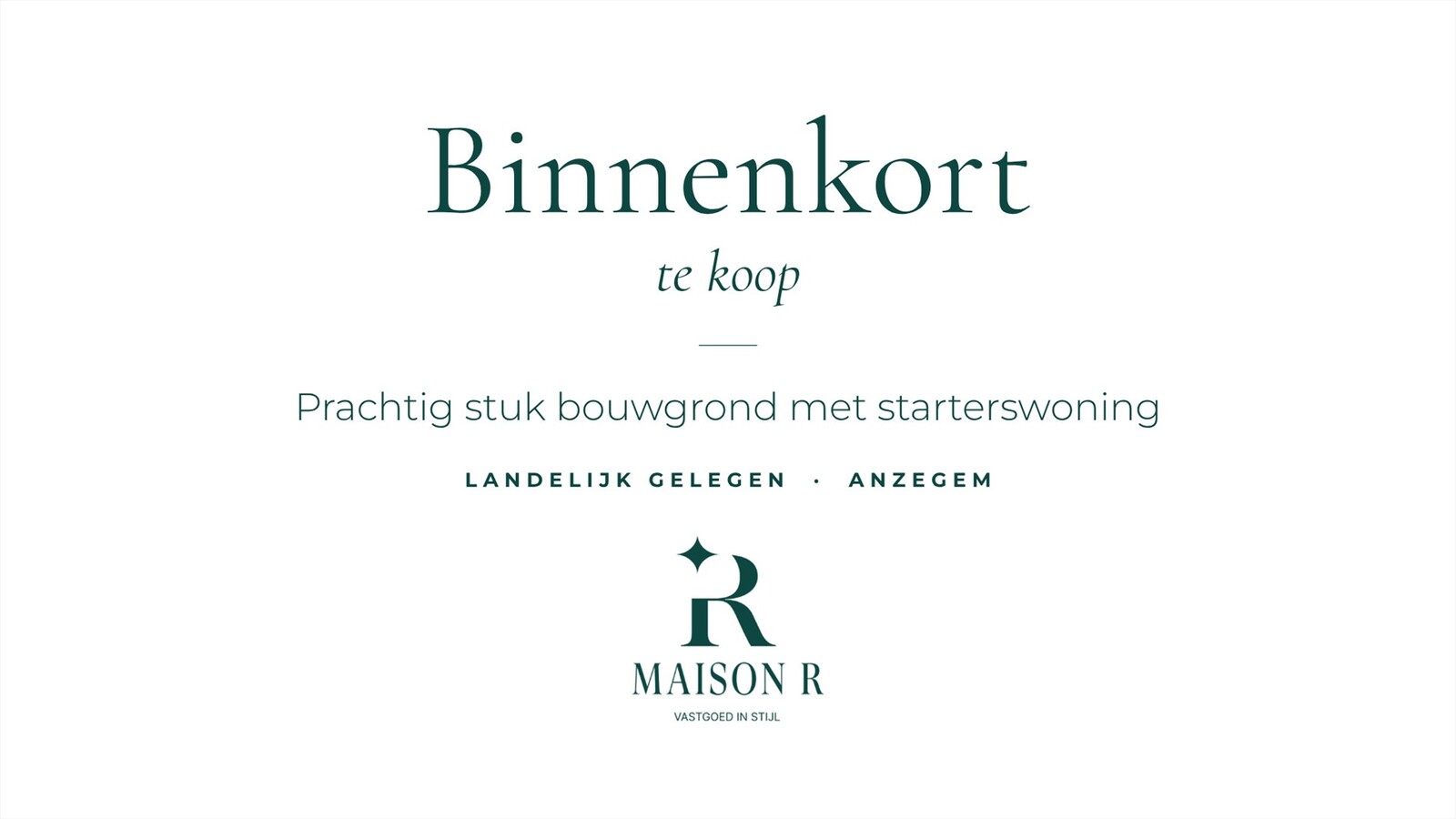 Te koop | in voorbereiding - Woning - Anzegem