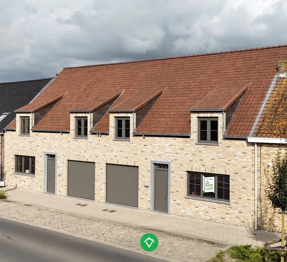 Nieuwbouwwoning met 3 slaapkamers te Houtem 