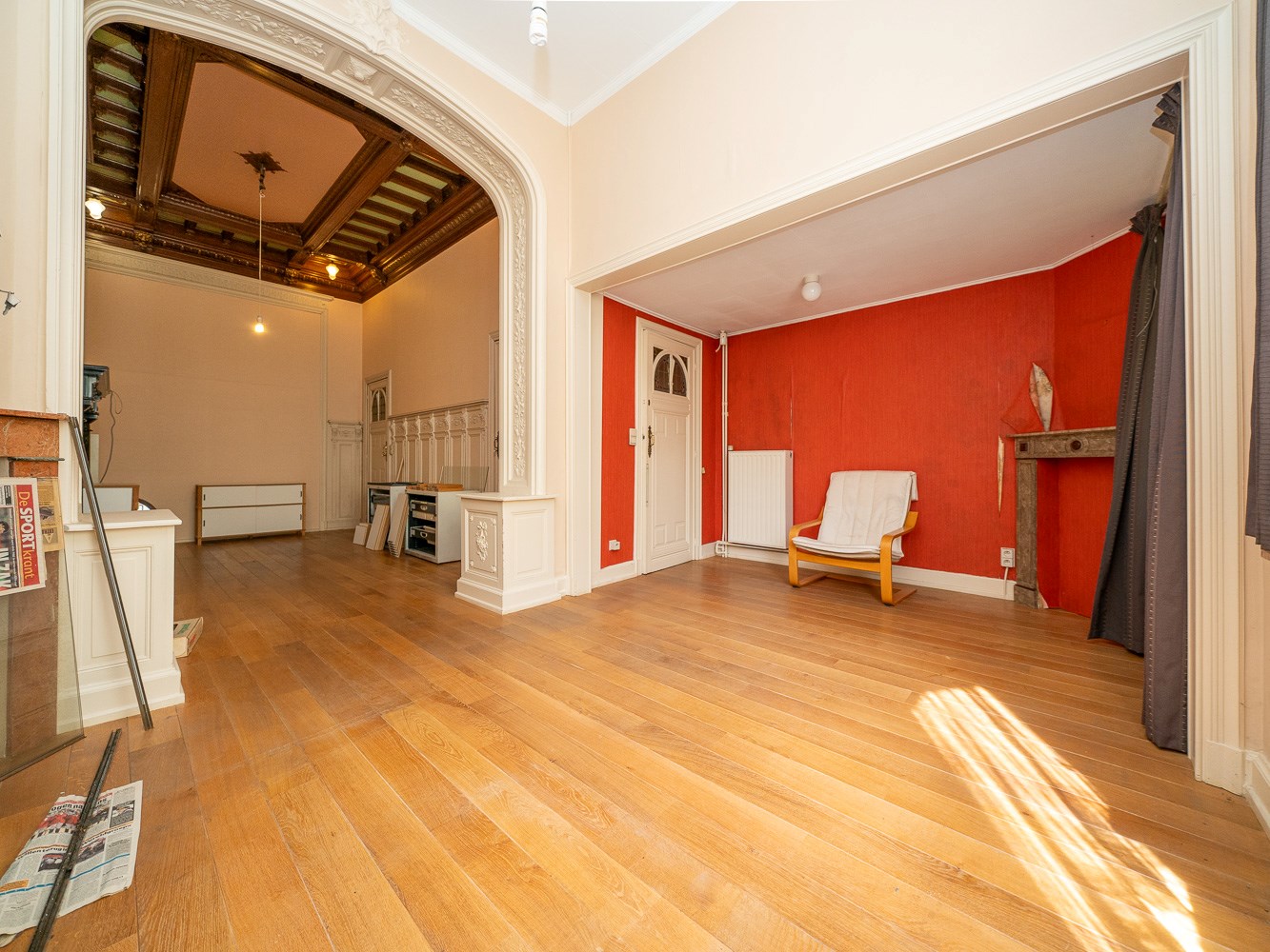 Knappe herenwoning met praktijkruimte en tuin 