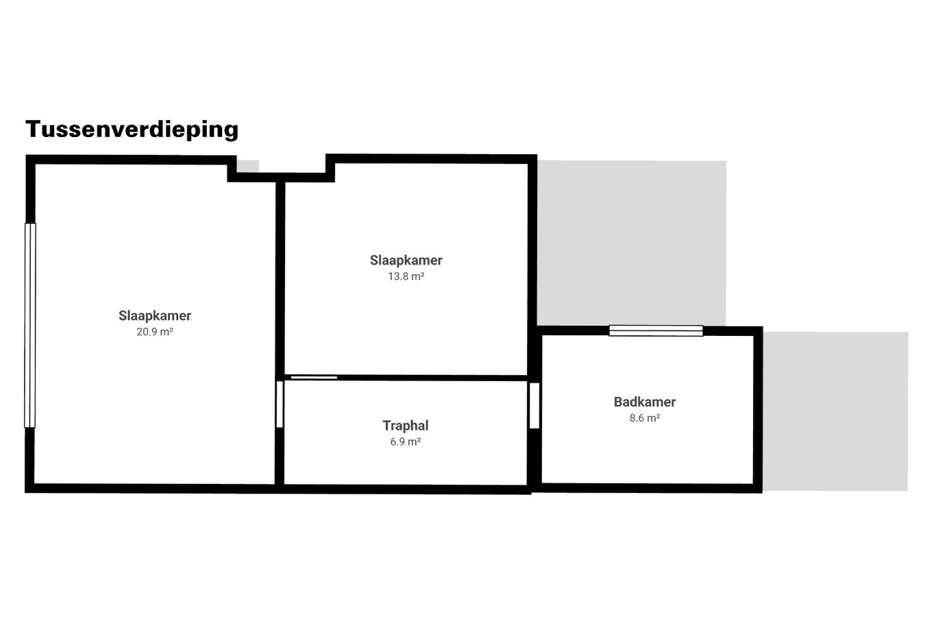 Te renoveren woning met 2 slpks en tuintje 