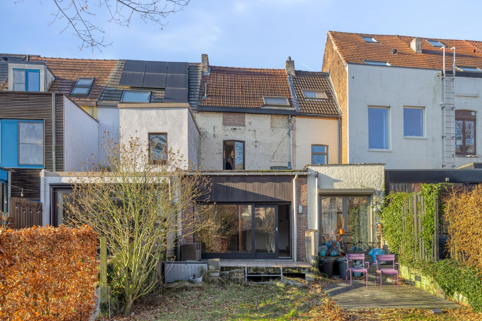 Praktische rijwoning met zonnige tuin en energielabel C in Leuven 