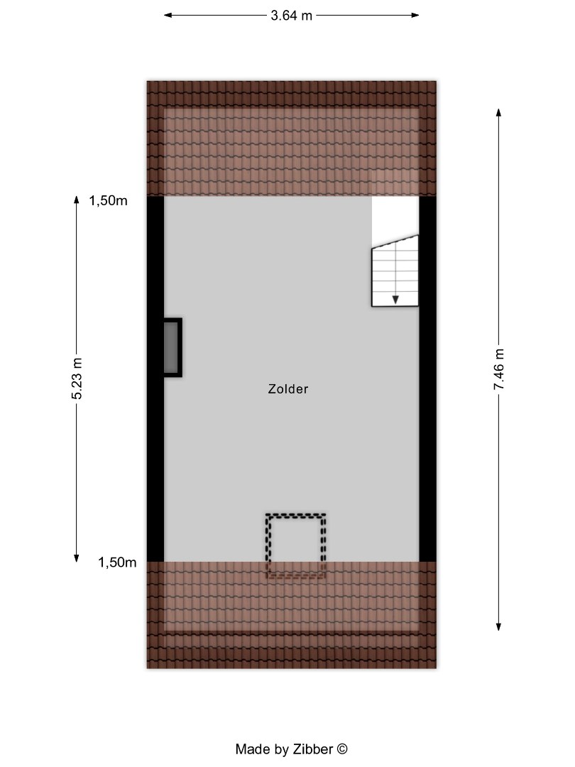 Centraal gelegen rijwoning in Kessel-Lo met parking - EPC 246 kwh/m² 