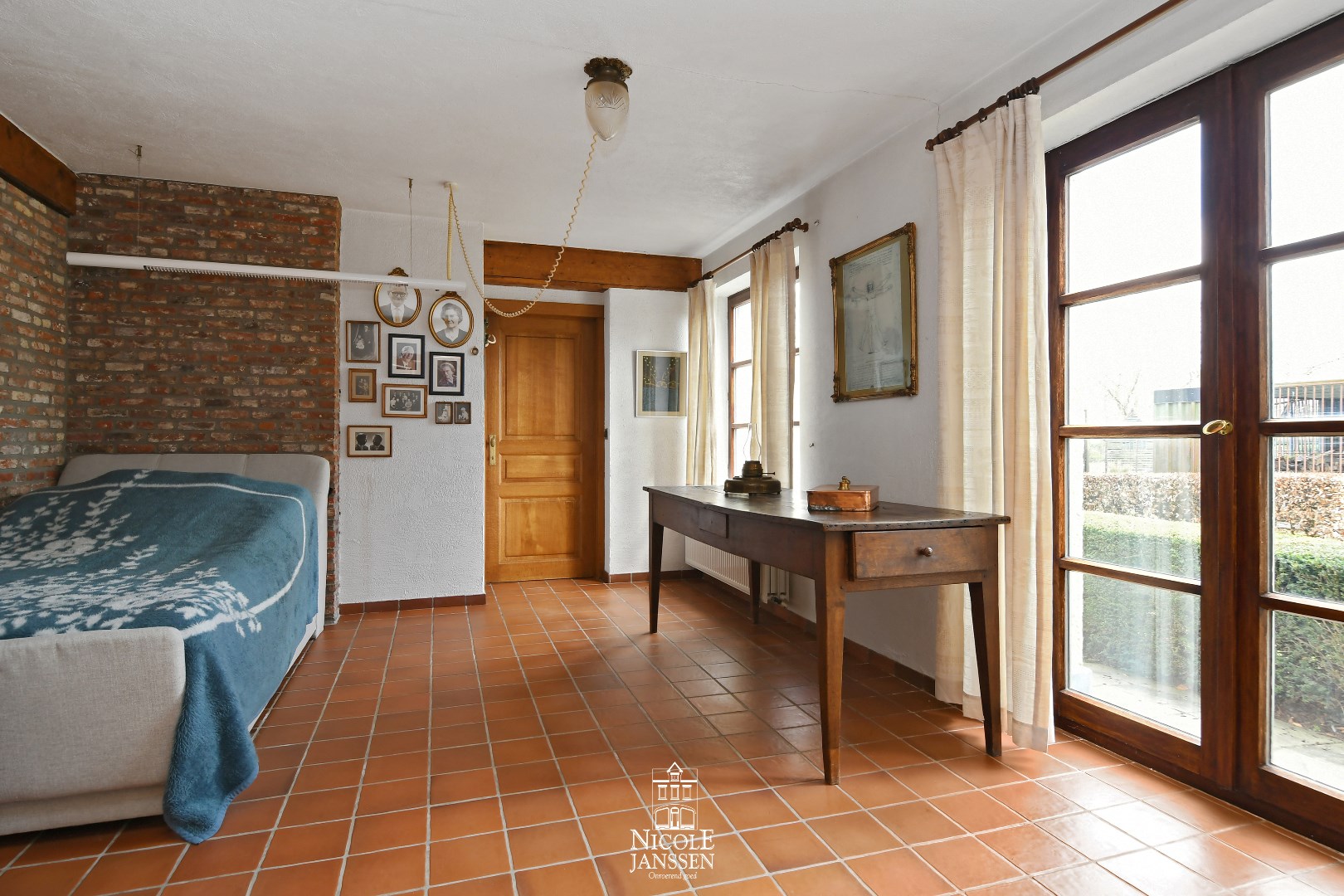 Extra ruimte die kan dienen als bureelruimte/extra slaapkamer 