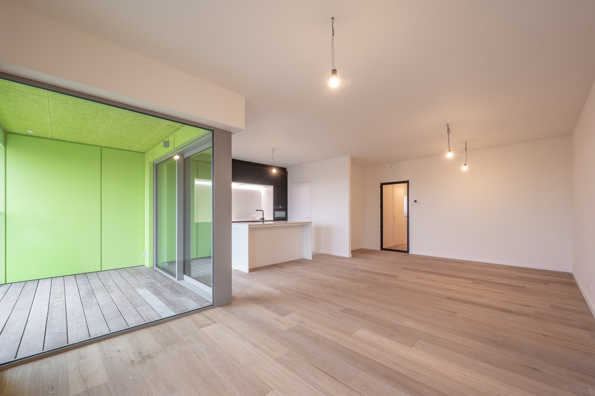 Appartement de 2 pièces bien situé à Res. Hoost: Journée portes ouvertes Dimanche 7/12 (9h à 13h): 