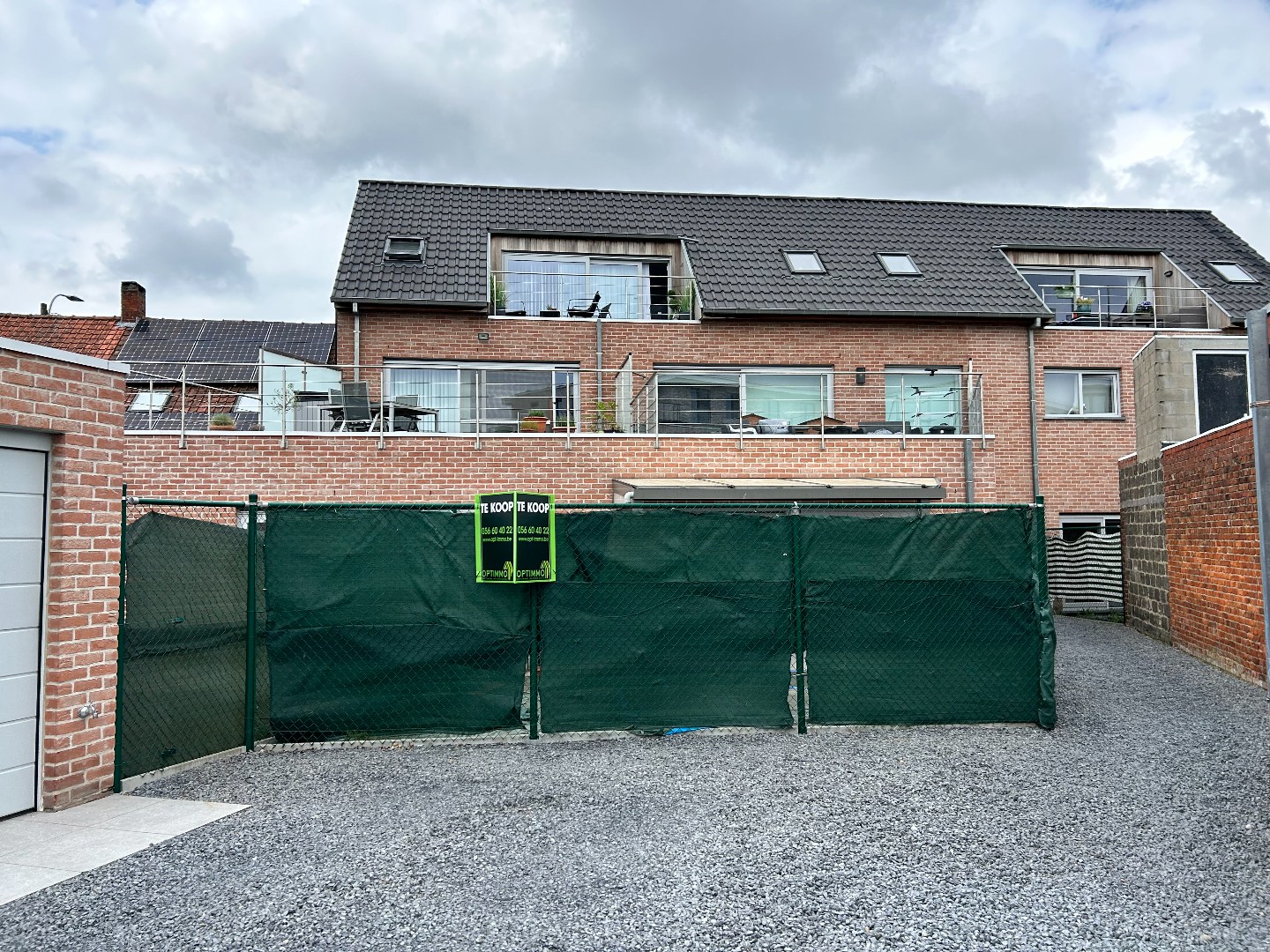 Gelijkvloers appartement van 106m² met garage en autostaanplaats 