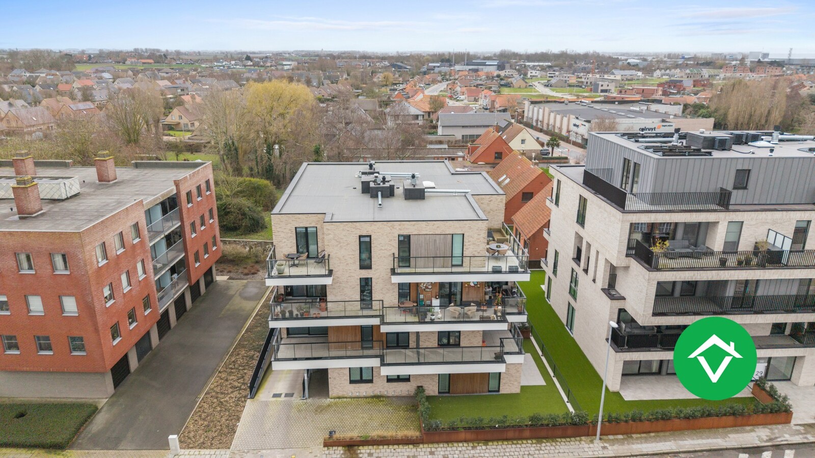 Recent topappartement (2023) met 2 slaapkamers én garage te Diksmuide 