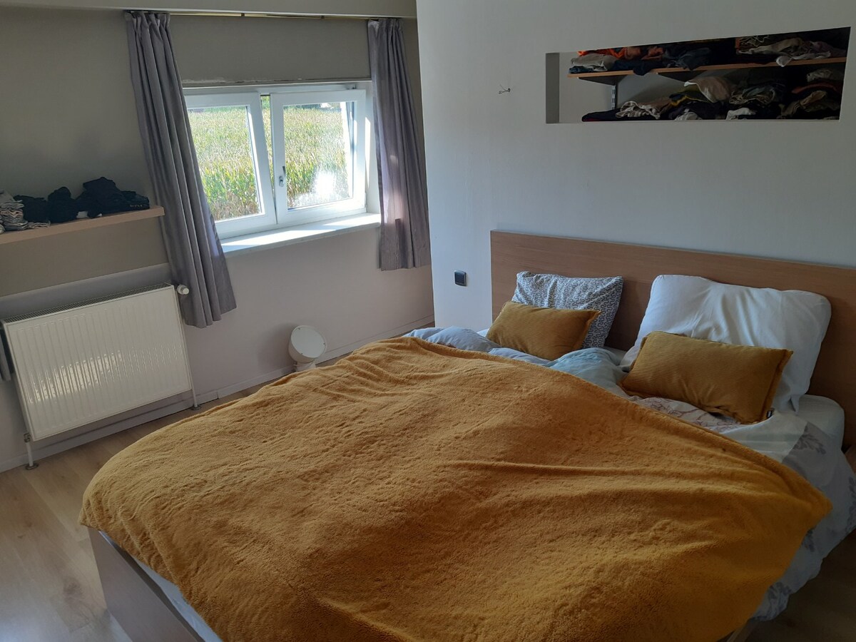 Gezellige woning met garage, tuintje én met uitzicht op de Schelde! 