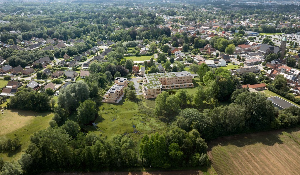 Nieuwbouw kantoorruimte te koop in de Beelbroekstraat in Gent