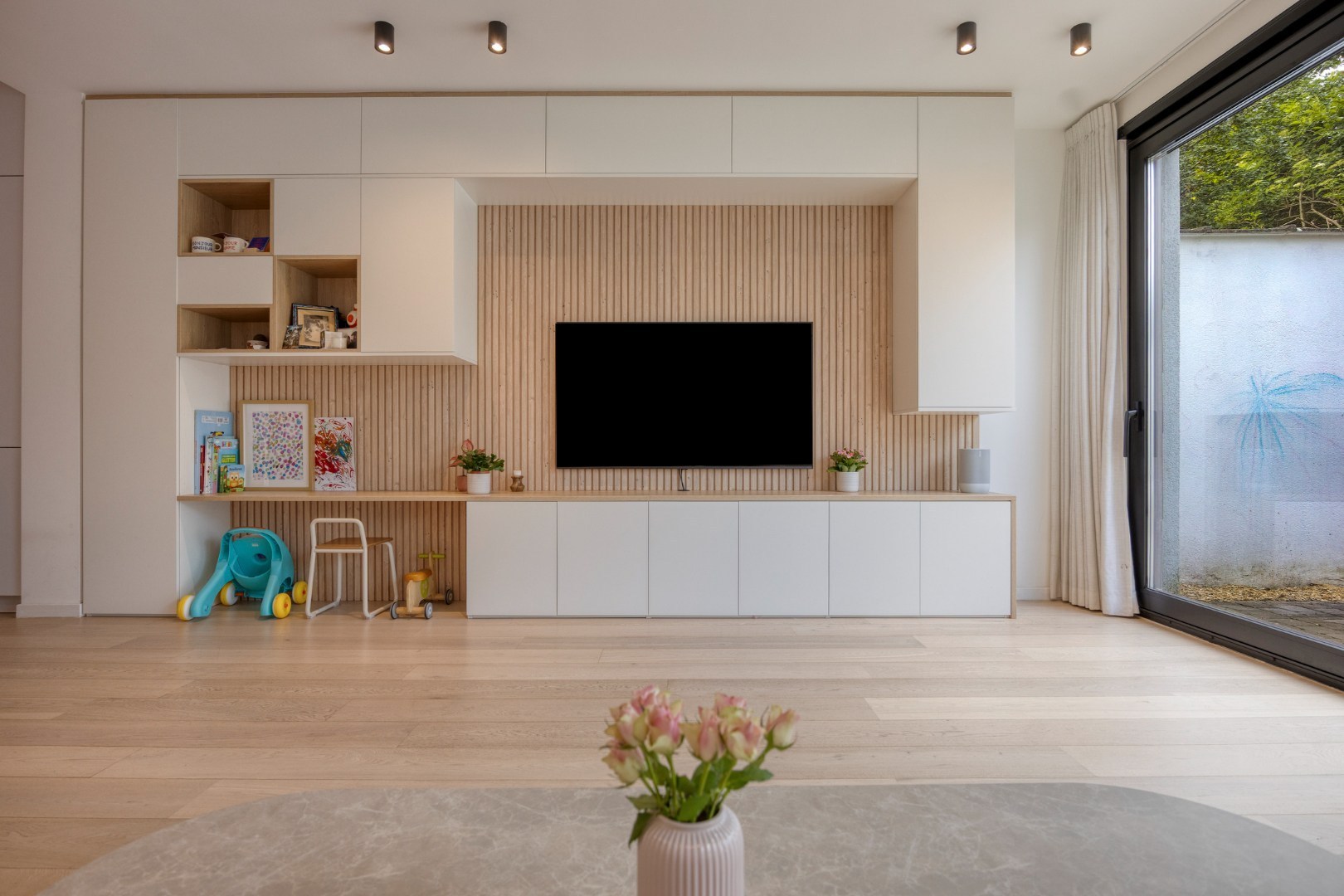 Prachtig herenhuis met 4 slaapkamers, 2 badkamers in Leuven centrum - EPC 77Kwh/m² 