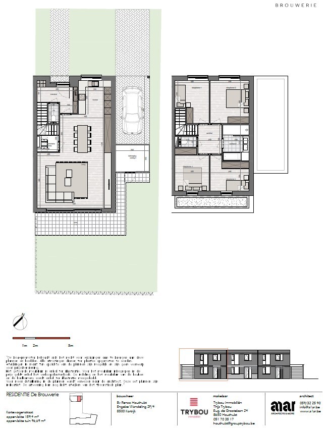 Nieuwbouwproject in de Kortewagenstraat - instapklare gezinswoningen met tuin in een rustige straat! 