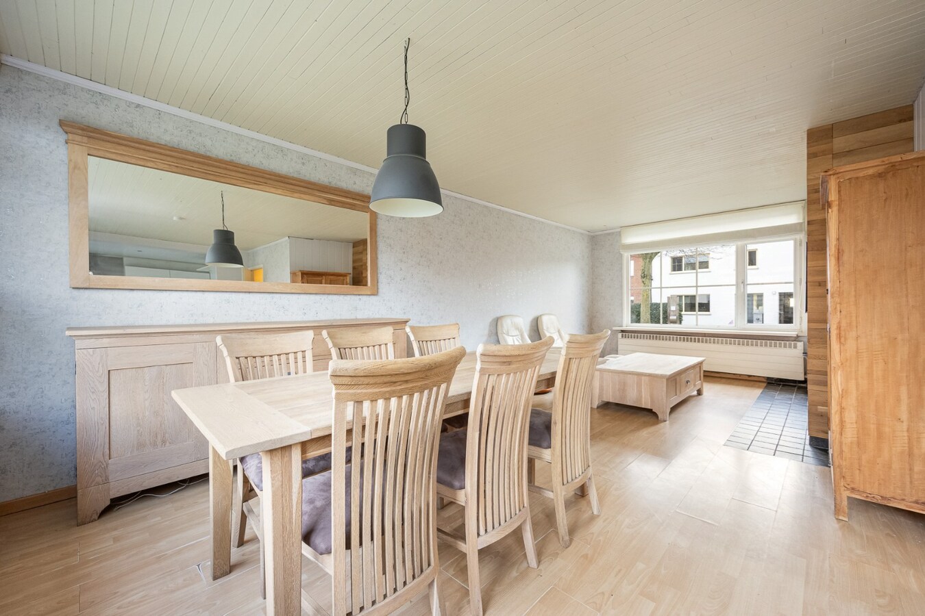 Op te frissen open bebouwing in het centrum van Sint-Antonius 