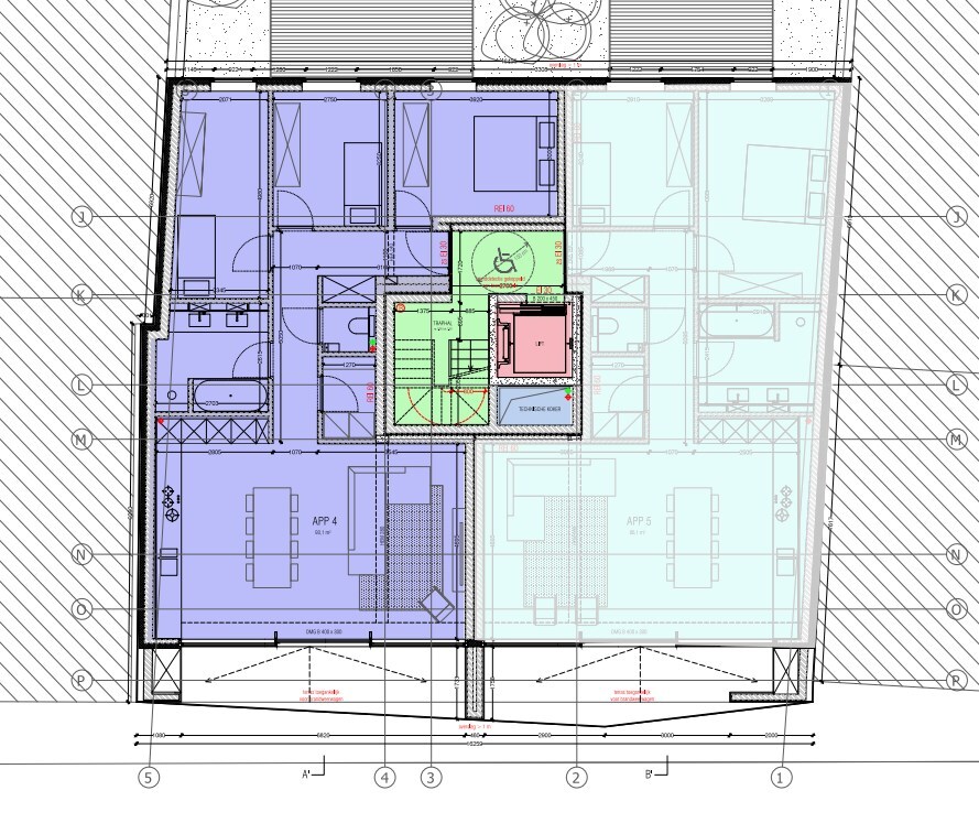 3-slaapkamerappartement met high-end afwerking 