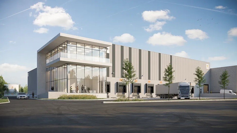 Nieuw te bouwen logistiek magazijn te huur in Gent