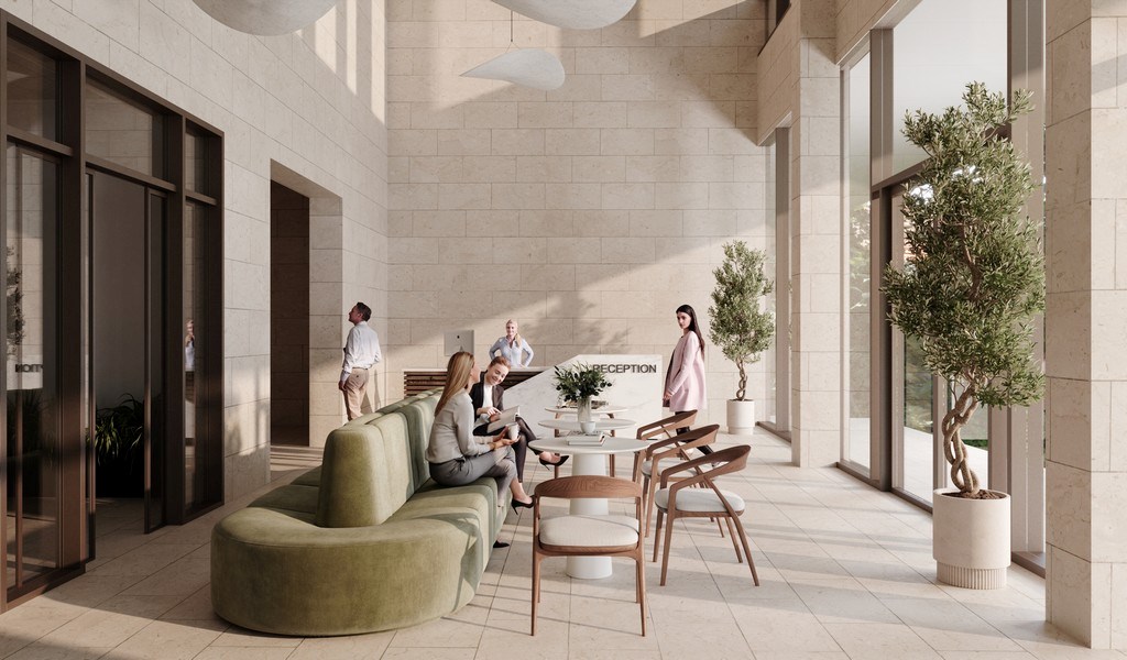 Kantoren te huur in nieuwbouwproject Ouverture in Gent