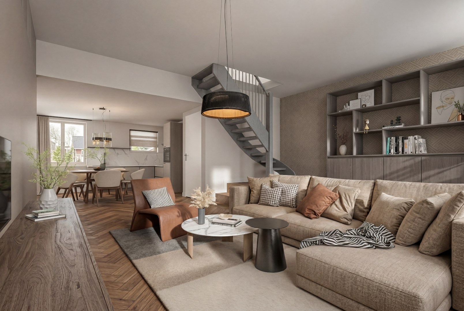 Drive-in woning te koop in Berltsum