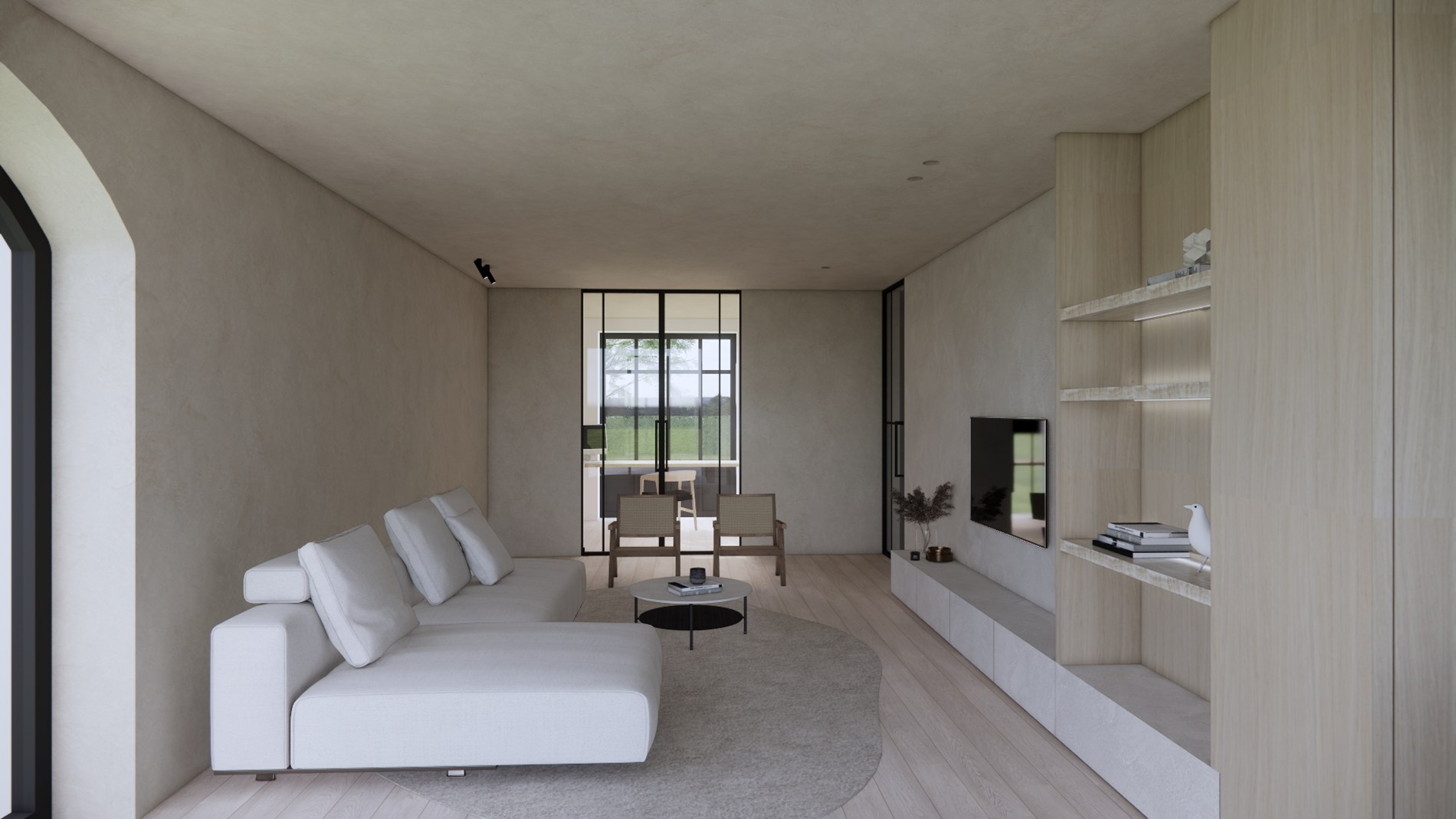 Twee halfvrijstaande nieuwbouwwoningen 