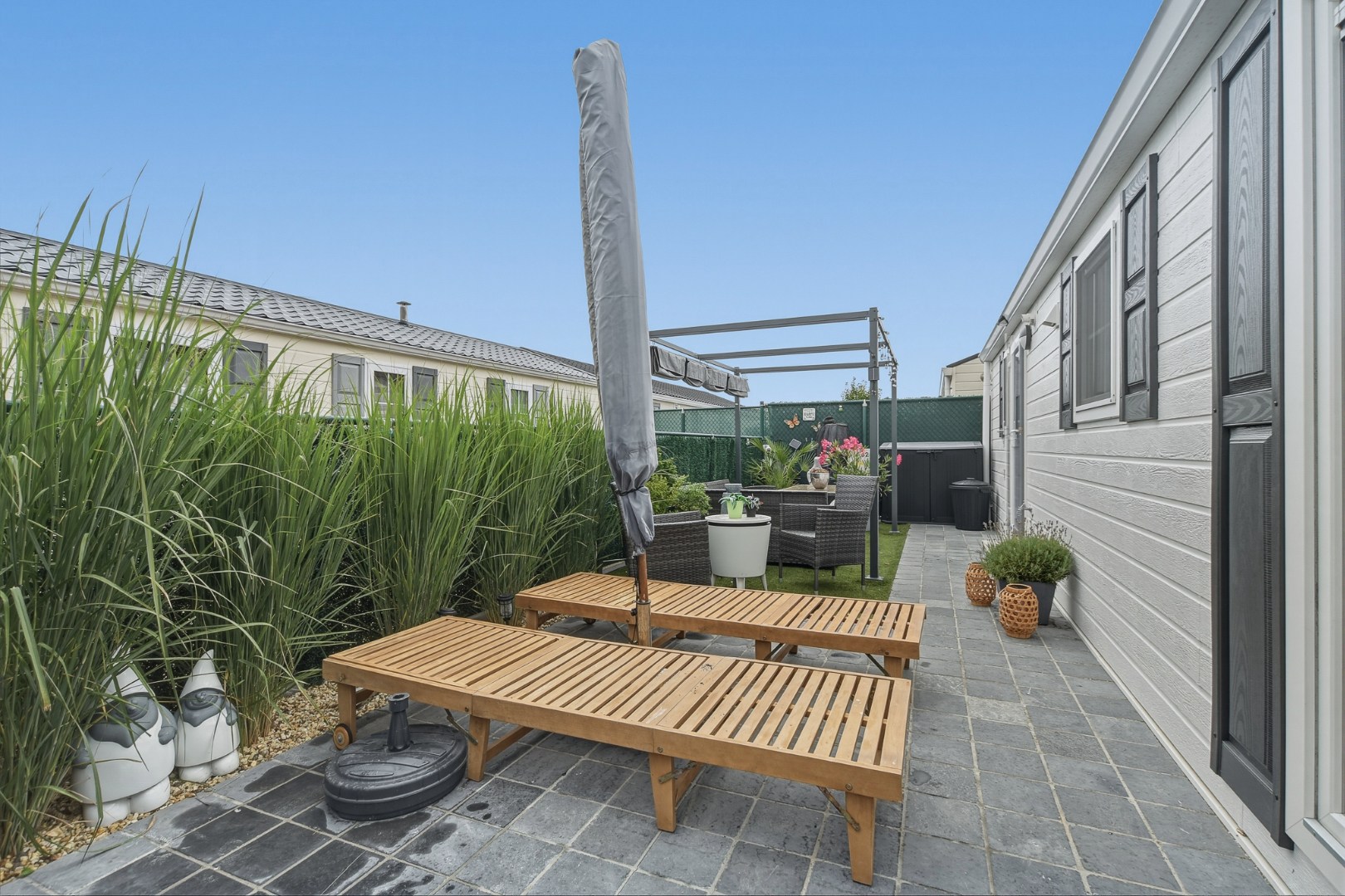 Verzorgde chalet met 2 slaapkamers 