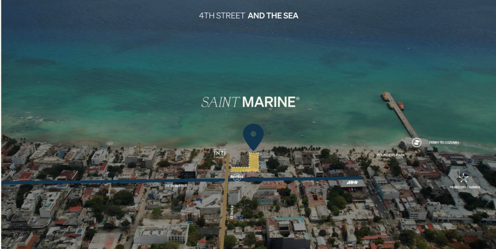 Prachtige villa appartementen direct op het strand van Playa del Carmen 