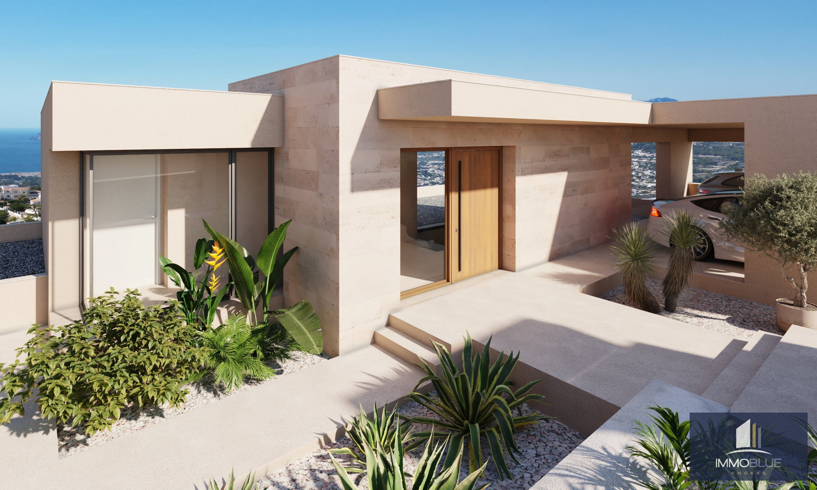 Moderne luxe met spectaculair zeezicht in Cumbre del Sol. 