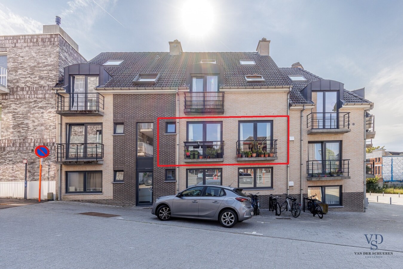 Goed gelegen 2 slpk-appartement. 