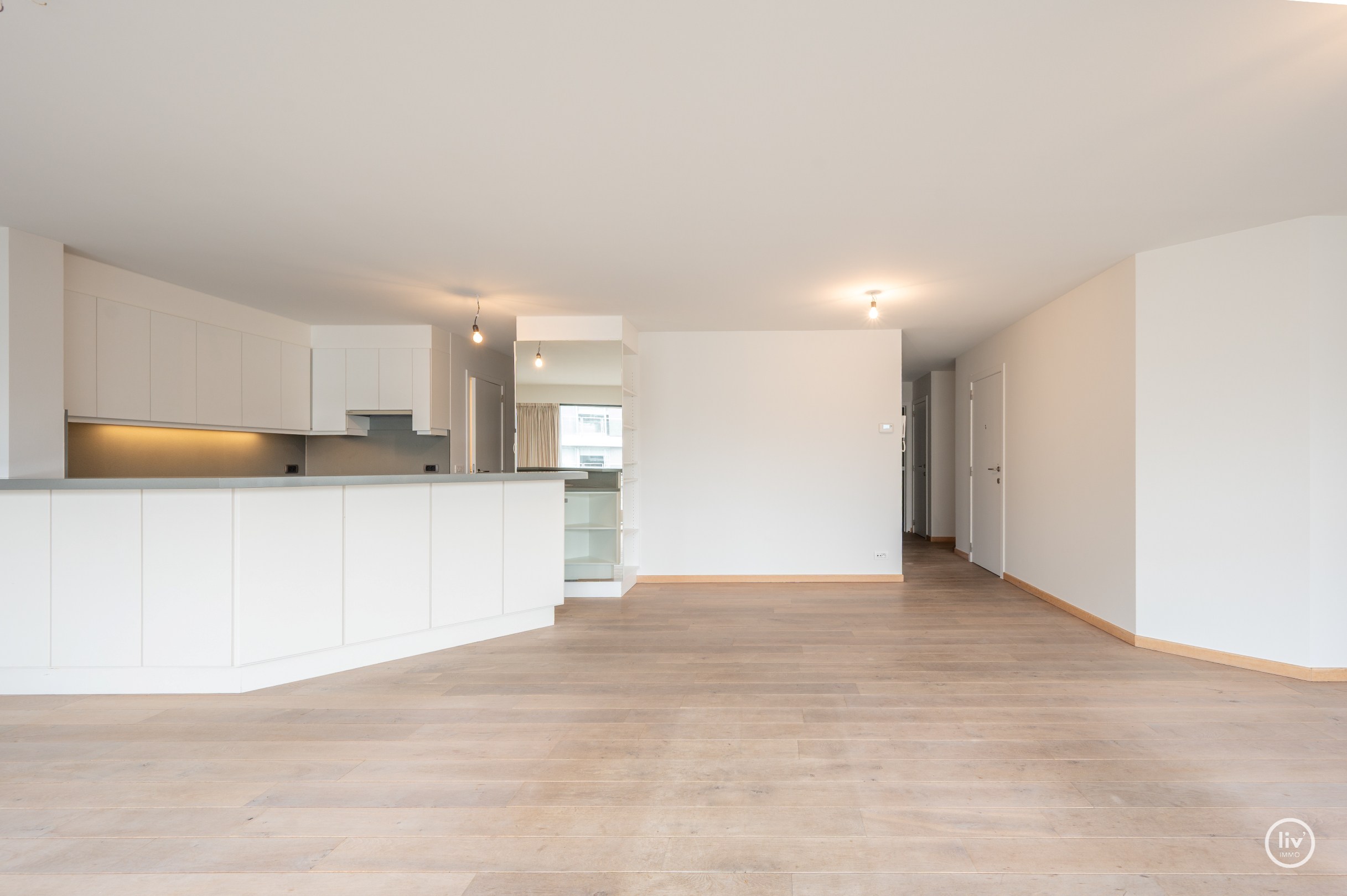 Dit charmante appartement onderscheidt zich door een uitzonderlijke gevelbreedte van maar liefst 9 meter en een ideale oriëntatie aan de zonnekant van de Lippenslaan. 