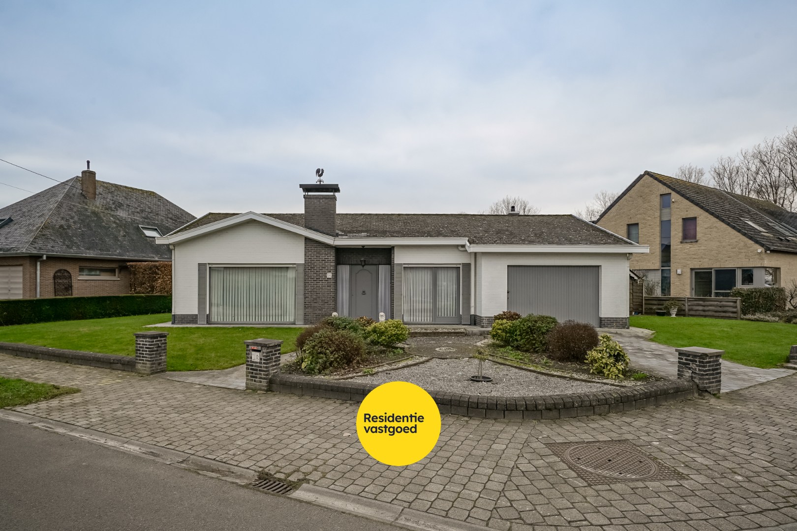 Vrijstaande bungalow in hartje Oudenburg. 