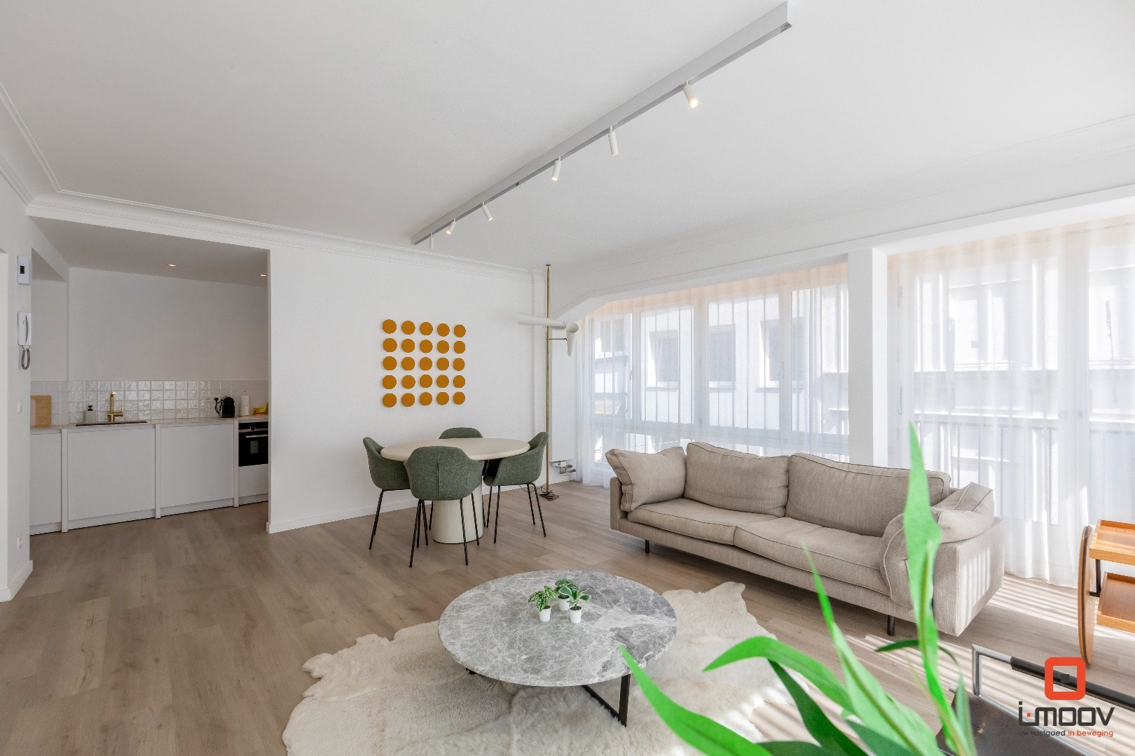 Luxe hoekappartement in hartje Oostende met 3 slaapkamers 