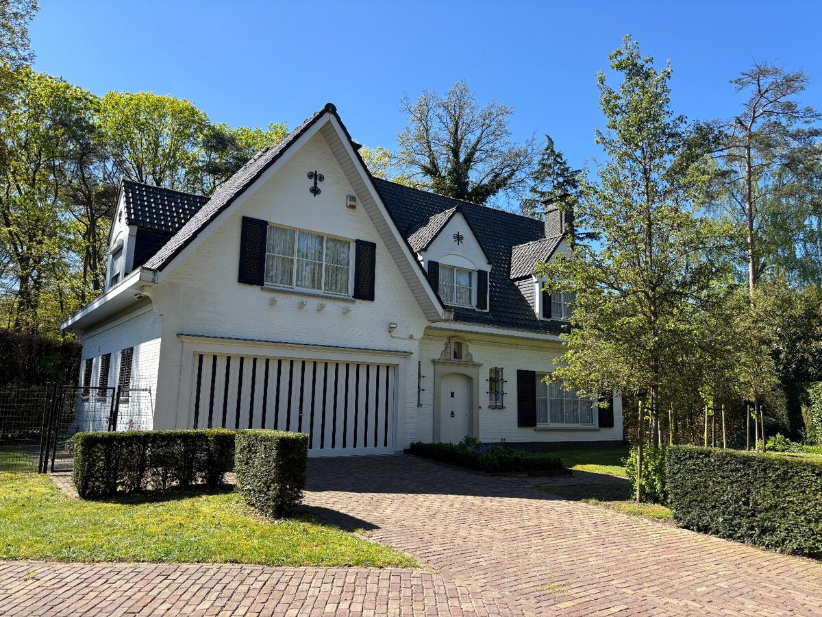 Klassieke villa op een perceel van 3.890 m² met een straatbreedte van 40 meter en Zuid-Oriëntatie te Schilde 