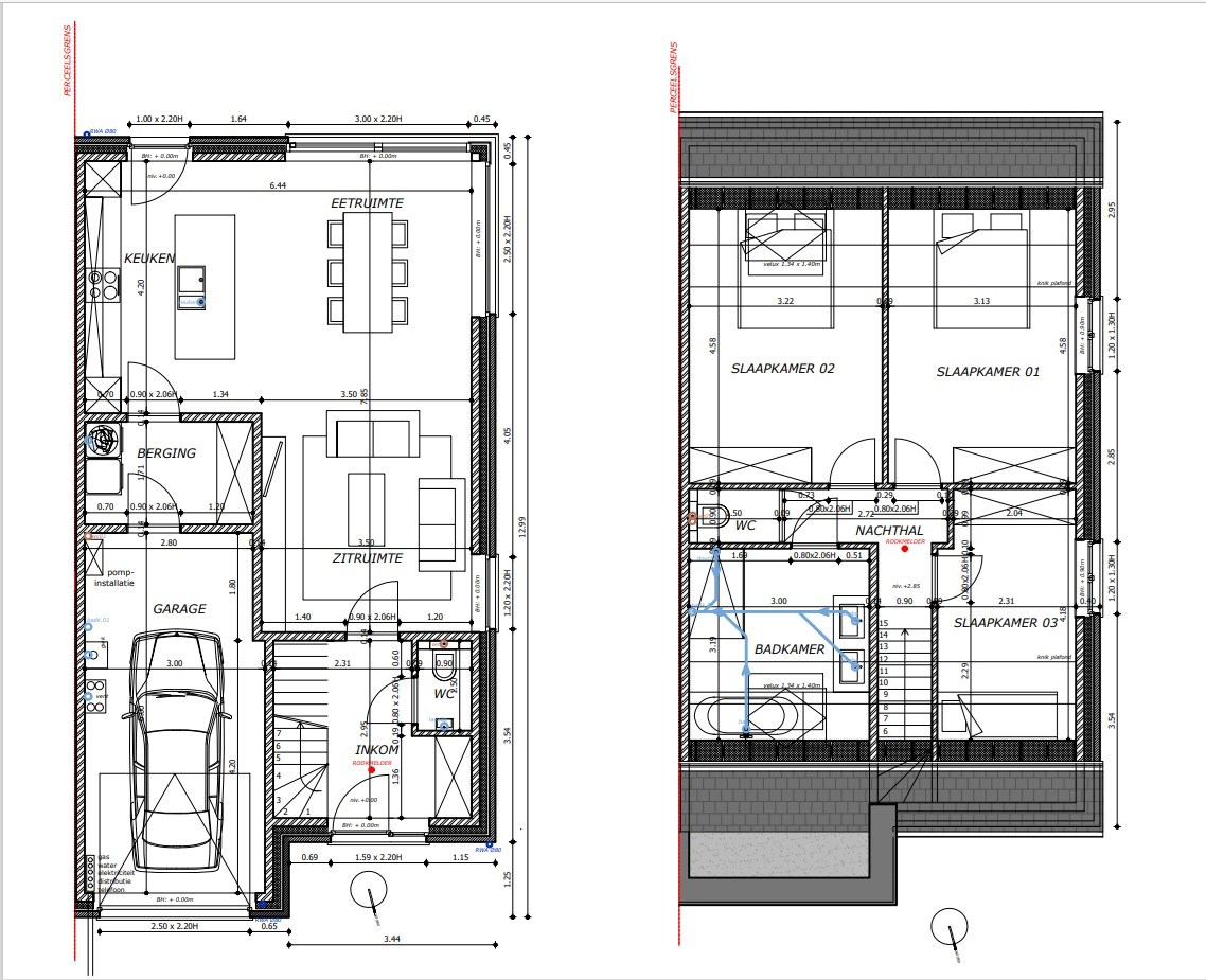 Moderne halfopen nieuwbouw woning op 265 m² met hoogwaardige afwerking 