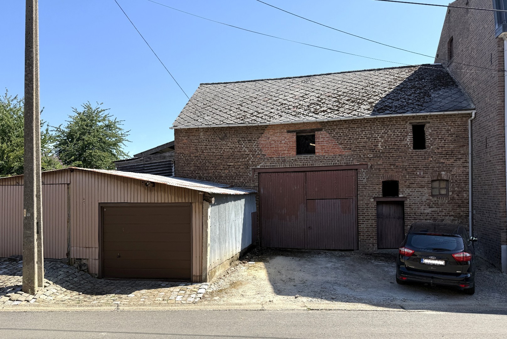 Schuur en garage Museestraat 10 Vechmaal